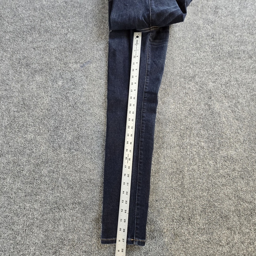 Miss Me Jeans Women 27 Button Fly Straight Blue Denim Pockets - Picture 7 of 11